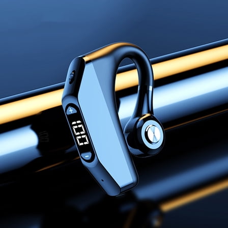 Vacemry Wireless Hanging Earbuds, Bluetooth 5.3 Wireless Earbuds Open Ear Headphones IPX6 Waterproof LED Power Display HiFi Sound Quality for Running Gym Workout Cycling Commuting