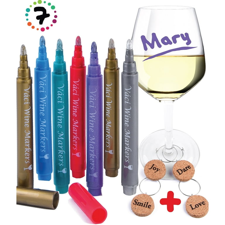 Where's my wine glass? Markers