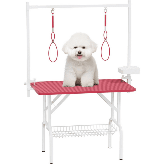 Beautiful view of Large Dog Grooming Tables With Adjustable Arms