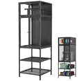 thumbnail image 1 of Vacmaster 3D Printer Cabinet with Double Layer 3D Printer Filament Storage Rack, T-Shaped Filament Bar & Noise-Reducing, Dust-Proof Design, Suitable for Studio, Office Storage and Organization, 1 of 9