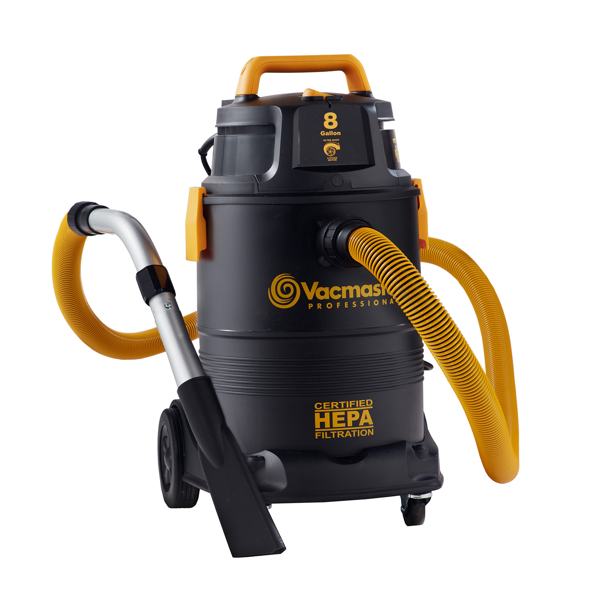 Vacmaster Professional 8 Gallon Certified HEPA Wet/Dry Vacuum, VK811PH - image 1 of 14