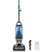 Vacmaster UB0302E Bagged Upright Vacuum Lightweight Cleaner 2-Motor Power Suction with HEPA Filtration, LED Headlight for Pet Hair, Carpet and Hardwood Floor, Blue