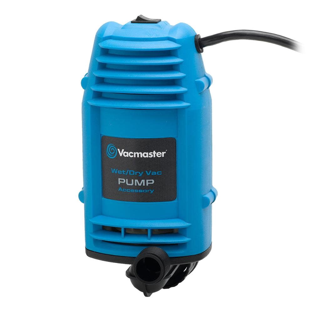 Vacmaster Wet Dry Pump Accessory with Shut Off Valve, High Impact Housing