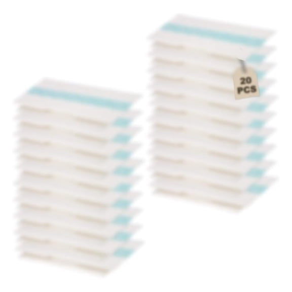 Vacmop Disposable Replacement Pads for : VM252 VM251 VM250 VM200 QM250 VM190 VM200P12 - Replacement for Vac Mop Pads Refills Part VMP30 - Suitable for Multiple Hard Floor Types - 20 Pcs