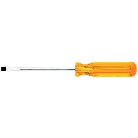 Vaco Bull Driver Slotted Keystone Tip Screwdrivers, 1/4 in, 8 1/2 in Overall L
