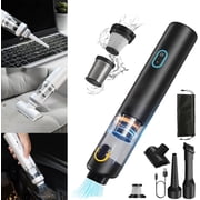 Vactrix-Vactrix V12 Pro Vacuum, Vactrix Car Vacuum, Vactrix V-12 Pro Vacuum, 19,000pa Powerful Vactrix Car Vacuum for Car, Office Desk, Keyboards, Sofa Black