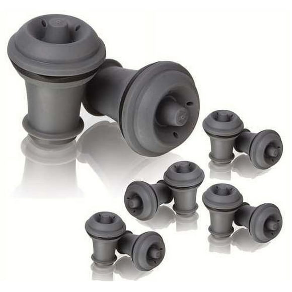 Vacu Vin 0883060-USA Rubber Wine Stoppers - 10 / BG