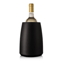 Vacu Vin Active Cooler Wine Elegant - Reusable Wine Bottle Cooler - Black - Wine Cooler Sleeve For Standard Size Bottles - Insulated Wine Bottle Chiller to Keep Wine Cold