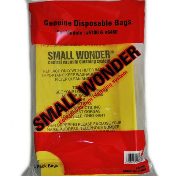 Vacuflo Small Wonder RV Vacuum Cleaner Bags 07-2420-01