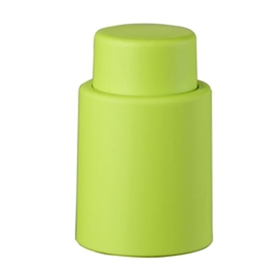 Vacustopper Green Rubberized Wine Stopper Pump