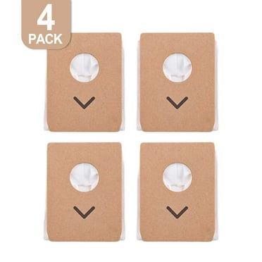 Vacuum Accessories Set for bObsweep Dustin Ultra-Vision: Filters, Mop Cloths, Dust Bags, Side Brushes 4pcs