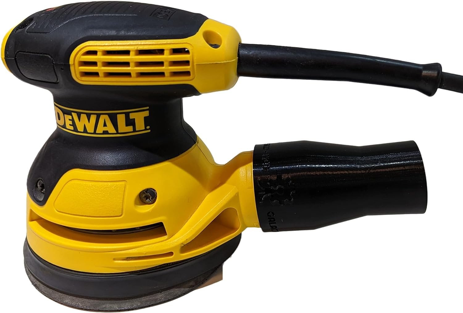 Vacuum Adapter for Dewalt or Craftsman Sanders - Dust Collection - Galactic Gadgets 1-1/4in - Black