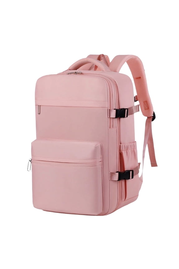 Vacuum Backpack with Pump Travel Backpack Large Capacity Air Vacuum Compression Carry on Backpack Laptop Business Work Bag with Laptop Compartment Casual Daypack Hiking Shool