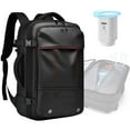 thumbnail image 1 of Kahopy Vacuum Backpack for Travel, 60L Expandable Compression Bag with Electric Vacuum Pump, Water Resistant and Anti Theft(Black-3), 1 of 6