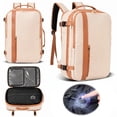 thumbnail image 1 of Fegat Vacuum Backpack for Travel,New Upgrade 60L Expandable Compression Bag with One-Button,Pump & TSA Lock,Vacuum Seal Backpack Flight Approved,Carry on Backpacks for Travel Business, 1 of 10