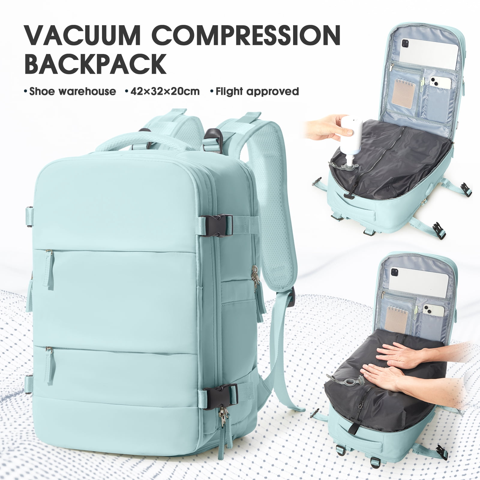 A-Light Blue(with Air Pump)-Standard version