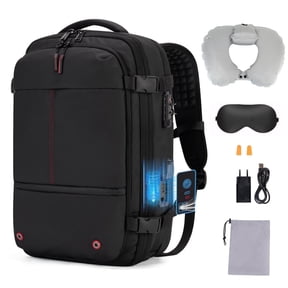 Vacuum Backpack with Built-in Pump 80L Expandable Travel Backpack with Vacuum System, TSA Lock Water Resistant