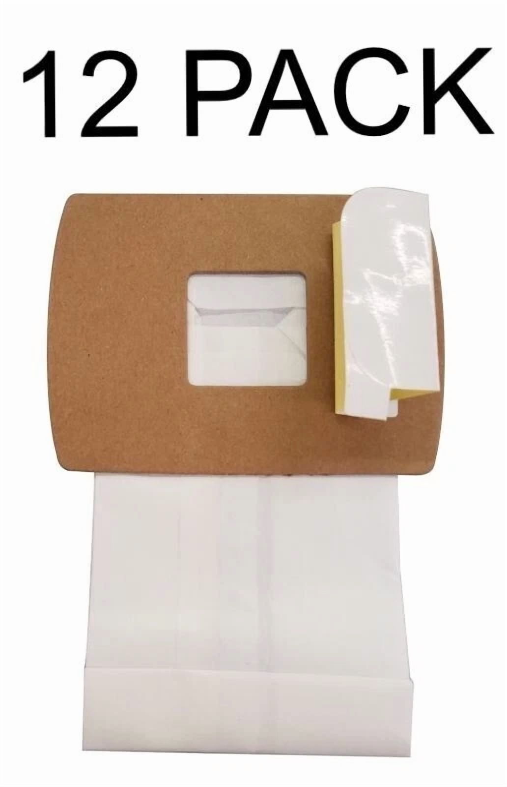 6-Pack Replacement Vacuum Bags For Oreck Buster B Handheld Vacuums (Fits PKBB12DW, BB180, BB850, BB1000, MCV160 & More)