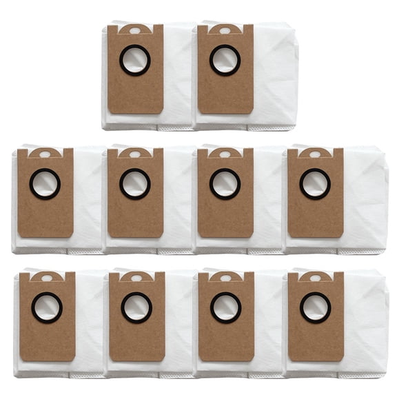 Vacuum Bags for iHome AutoVac for Nova S1 Pro iHRVS1PRO-3BLK Robot,Dust Bags,6 Pack,10 Pack,Non-Woven Replacement for Self-Empty Cleaners