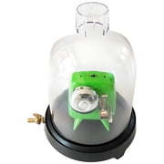 Vacuum Bell Jar, Science Equipment for Educational Demonstrations, Includes Dome and Pump, Physics Demonstration Tool, Gifts for Science Enthusiasts
