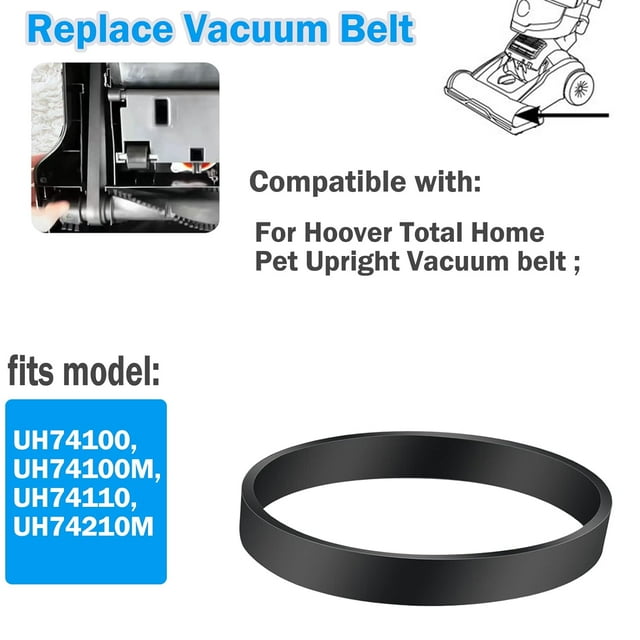 Vacuum Belt Replacement for Hoover Total Home Pet Upright Model