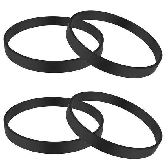 Vacuum Belts for Bissell Powerforce, Easy Vac Compact lightweight upright Vacuum Cleaners Models 2112, 1520, 2690, 23T7, 23T7V, 3130, 3508, Replace Part # 1604895 / 160-4895, 4-Pack