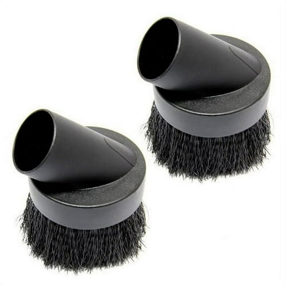 Vacuum Cleaner (2 Pack) 1-1/4" Round Dusting Brush Attachment # FA-5306-3-2PK