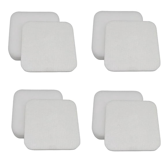 Vacuum Cleaner Air Filter Cotton for Shark Rotator Navigator Lift-Away Adv Duoclean Powerfins Upright Vacuum Uv850, 4-Piece