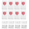 Vacuum Cleaner Bags For Miele Type Fjm Airclean 3d C1 C2 Complete