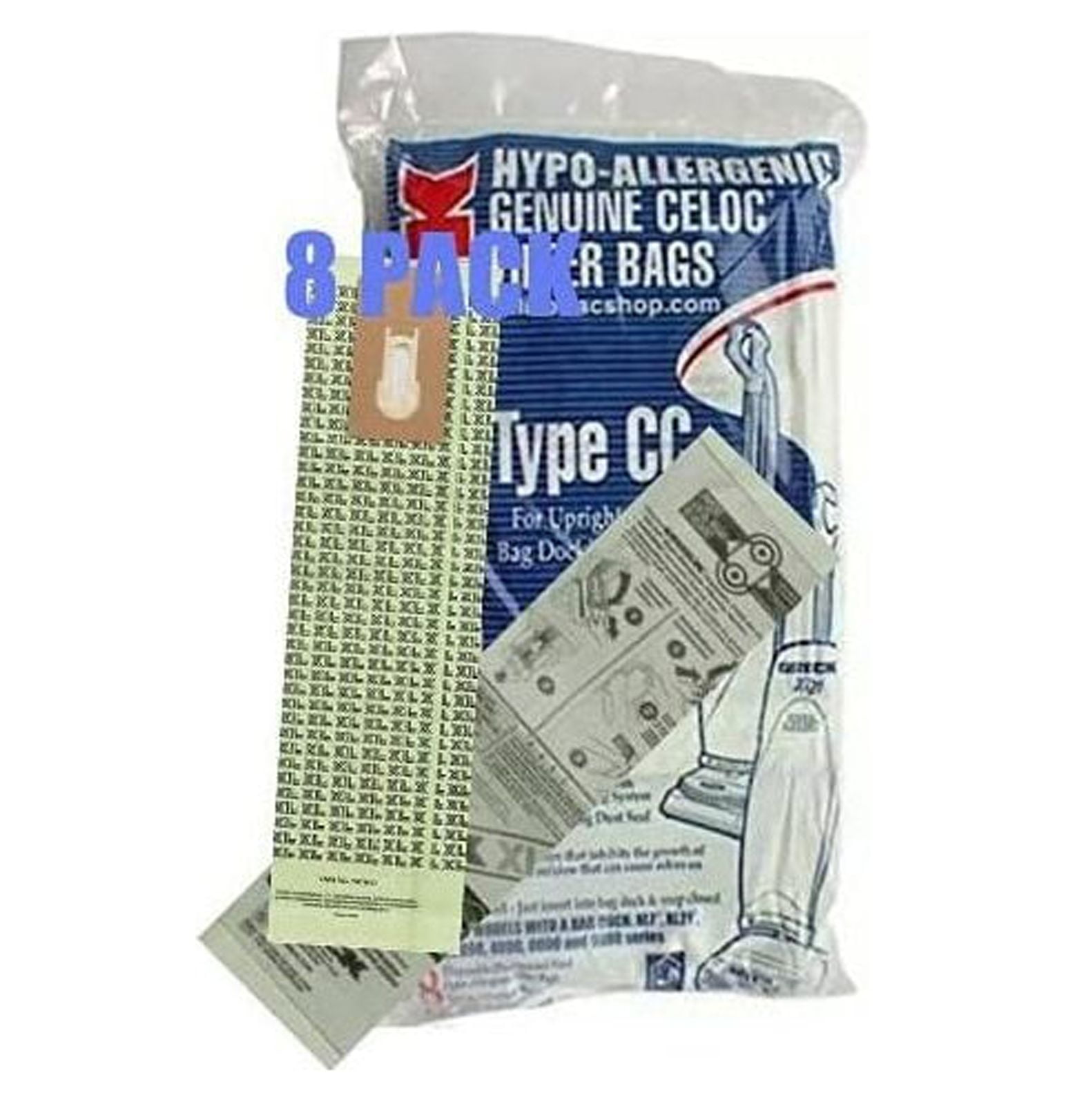 Vacuum Cleaner Bags for Oreck XL Canister Type CC Upright Filter Paper