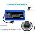 thumbnail image 1 of Vacuum Cleaner Battery, Compatible with Shark RV700 Vacuum Cleaner RV700 RV720 RV750 RV755 , ION Robot 700( 14.4V, 3400mAh) Ultra High Capacity, Replacement for Shark RVBAT700, 1 of 3
