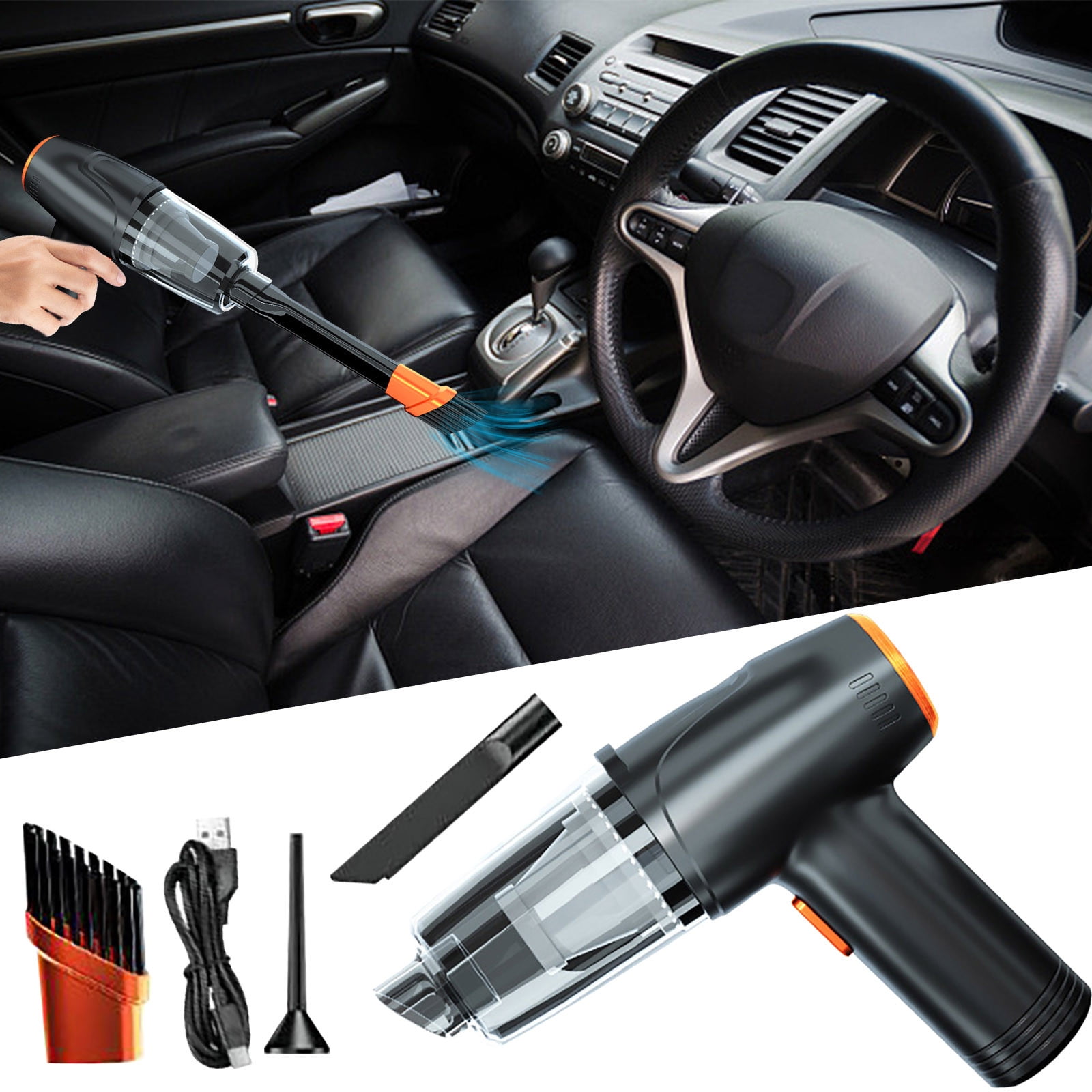 Vacuum Cleaner Car Wireless Vacuum Cleaner Suction and Blowing Twoin
