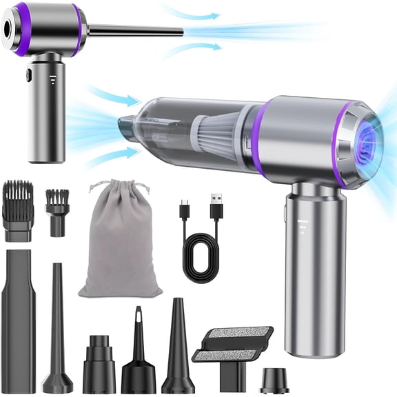 Vacuum Cleaner High Power 20000Pa - Cordless Handheld Mini Vacuum & Air Duster for & Desk, , Office & Camping, for Men & Women, 6000mAh