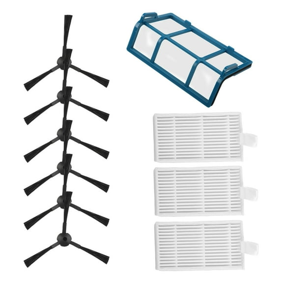 Vacuum Cleaner Kit For ILIFE For ZACO For V3 V3s V5 V5s V5s Pro MEDIONs MD 18500 /18600 /MD18501/MD16192 Filter Side Brush