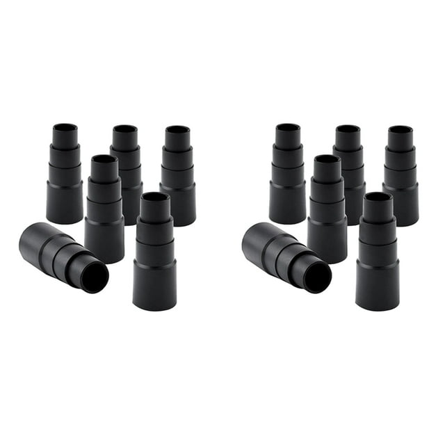 Vacuum Cleaner Power Tool Adaptor, 12 PCS Vacuum Hose Adapter Reducer