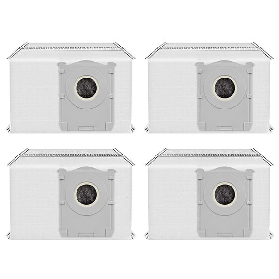 Vacuum Cleaner Replacement Bags Compatible with Ecovacs Deebot T90 Pro Omni T90 Omni T90 Pro Water Tank Version 4 Pack