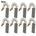 Vacuum Cleaners 8Pcs Carbon Brushes for Bosch for Siemens Maxx, for