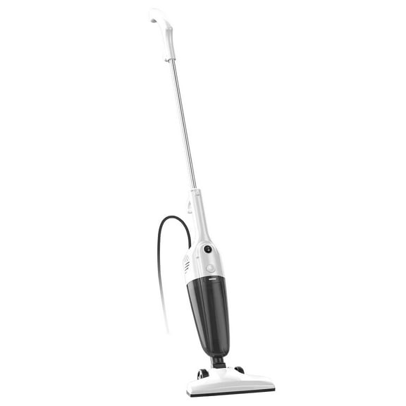 Vacuum Cleaners for Home - Corded Stick Vacuum Cleaner, Rechargeable High Power Vac for Pet Hair Carpet Hardwood Floor, Household Wireless Hand Lightweight Handheld Portable Car Vac, MC White