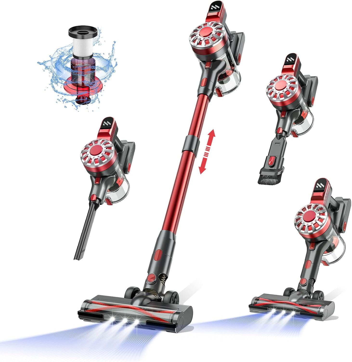 Vacuum Cleaners for Home,Cordless Vacuum Cleaner,Cordless Stick Vacuum