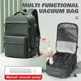 thumbnail image 1 of Vacuum Compression Travel Packing Bag (Includes Air Pump) Carry-on Sealed Backpack, 1 of 9