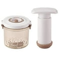 thumbnail image 1 of Vacuum Containers for Food Storage with Manual Pump, Portable Pantry Universal Vacuum Sealer 1.05L,1 x seal pot 1 x hand pump, 1 of 4