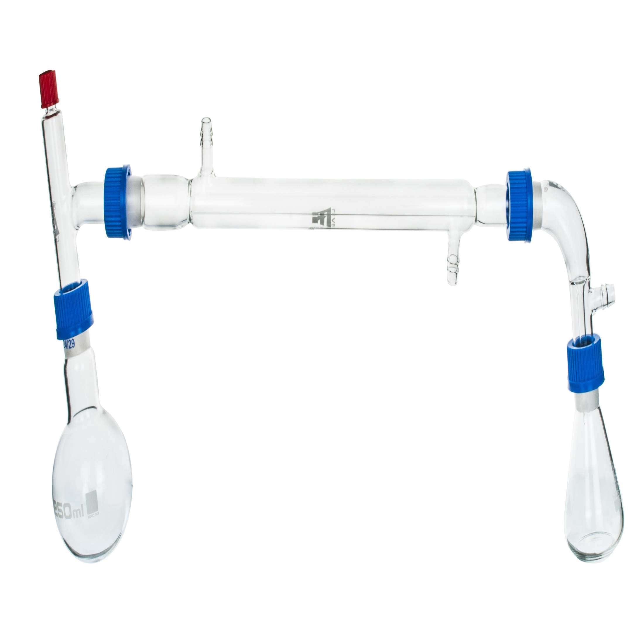 Vacuum Distillation Set, Size 24/29 Joints, 5 Pieces, Borosilicate ...