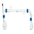 thumbnail image 1 of Vacuum Distillation Set, Size 24/29 Joints, 5 Pieces, Borosilicate Glass - Eisco Labs, 1 of 1