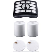 Vacuum Filter Replacement for Shark Rotator Pro Lift-Away NV500, NV501, NV502, NV503, NV505, NV510, NV520, NV552, UV560, Compared to Part # XFF500 & XHF500 (2 P