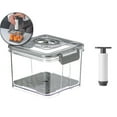 thumbnail image 1 of Vacuum Food Preservation Jar, Airtight Refrigerator Storage Container, Freshness Lock Kitchen Canister for Pantry Use, 1 of 5