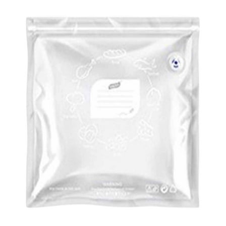 Vacuum Food Storage Bags, Freezer Sealing Bags, Reusable Airtight Food Saver Pouches, Food Grade Plastic, Leakproof and Durable, Set of 7