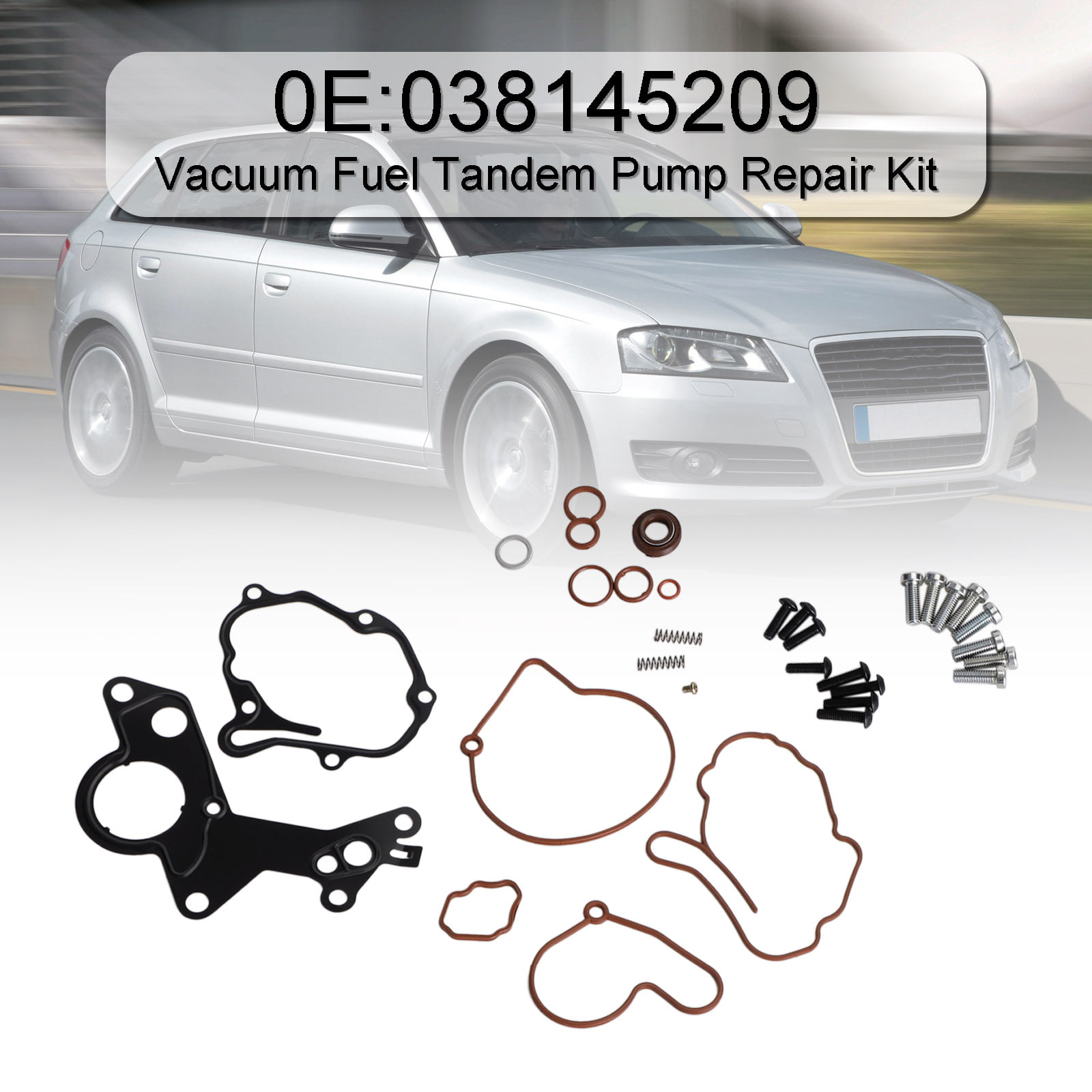 Vacuum Fuel Tandem Pump Repair Kit For Audi A3 A4 A6 VW Golf 1.9 2.0  038145209