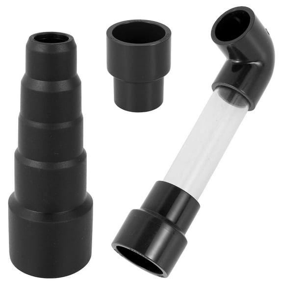 Vacuum Hose to PVC Pipe Adapter Universal AC Drain Lines Vacuum Hose Adapter Quick Connect HVAC Drain Line Cleaner Tool Vacuum Hose Wet Vac Attachment for HVAC