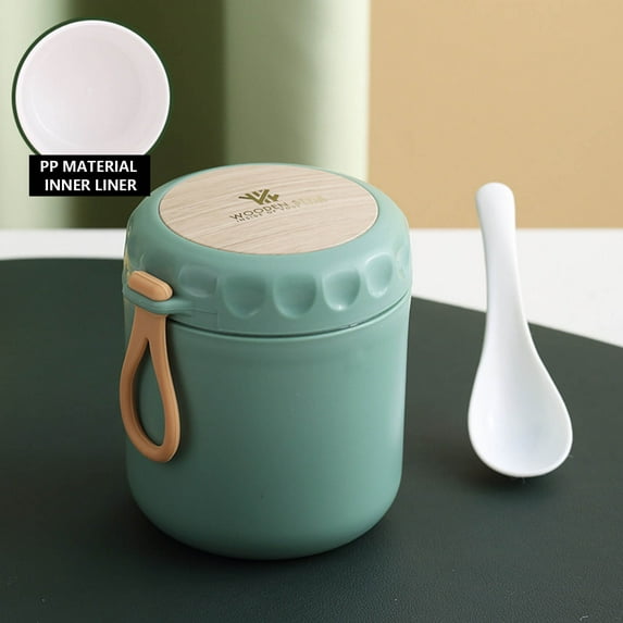 Vacuum Insulated Food Jar Stainless Steel Airtight Food Cup,Food Storage,Food Container,Thermal Soup Cup for Hot Food Office Picnic Travel Outdoors