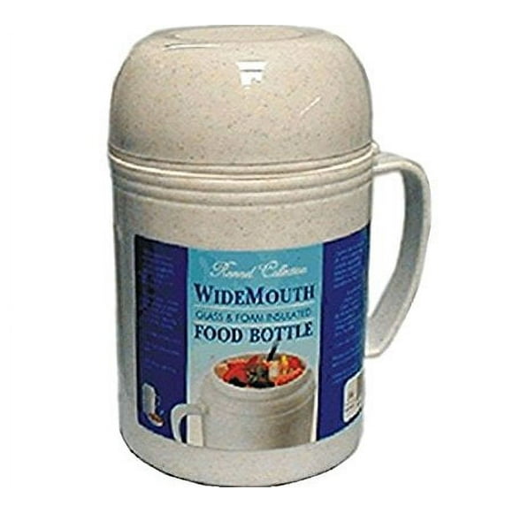 Vacuum Insulated Food Jug Flask Jar Wide Mouth Thermos 20.29 Oz Hot/Cold .6-Ltr